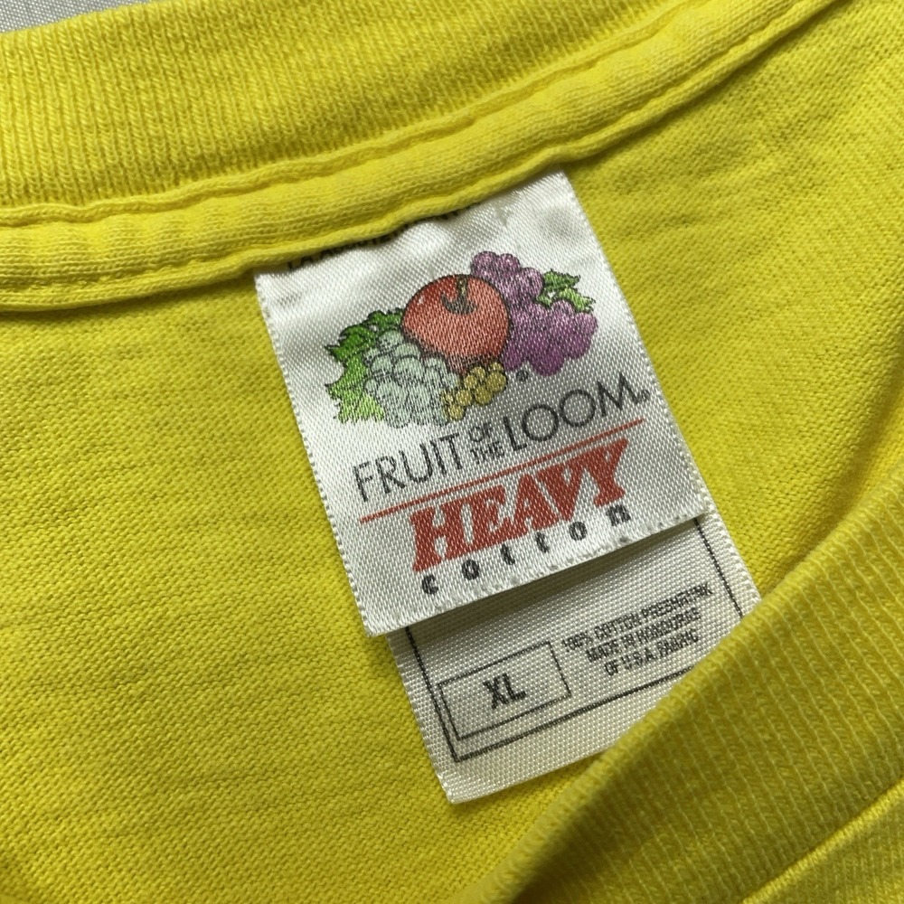 Vintage Tennis Shirt Fruit of the Loom Heavy XL 90s Y2k Tee St Louis Aces Staff - Picture 4 of 14
